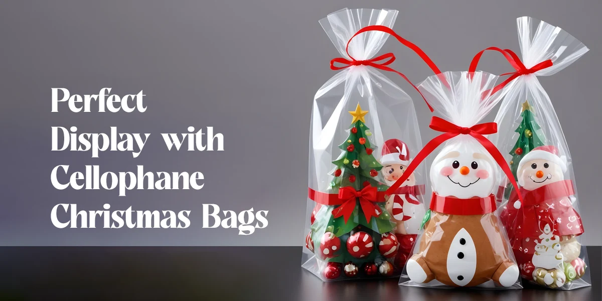 Perfect Display with Cellophane Christmas Bags