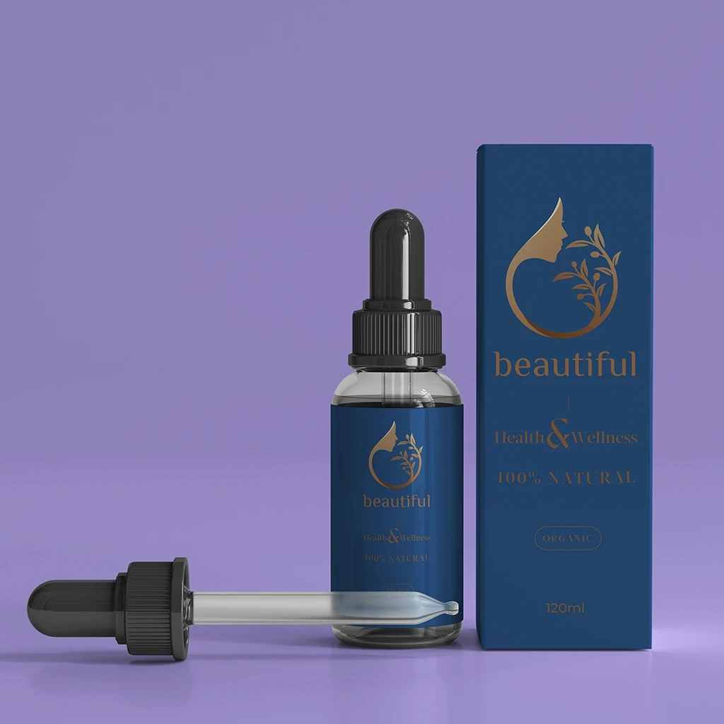 Custom 120ml Bottle Boxes With Logo