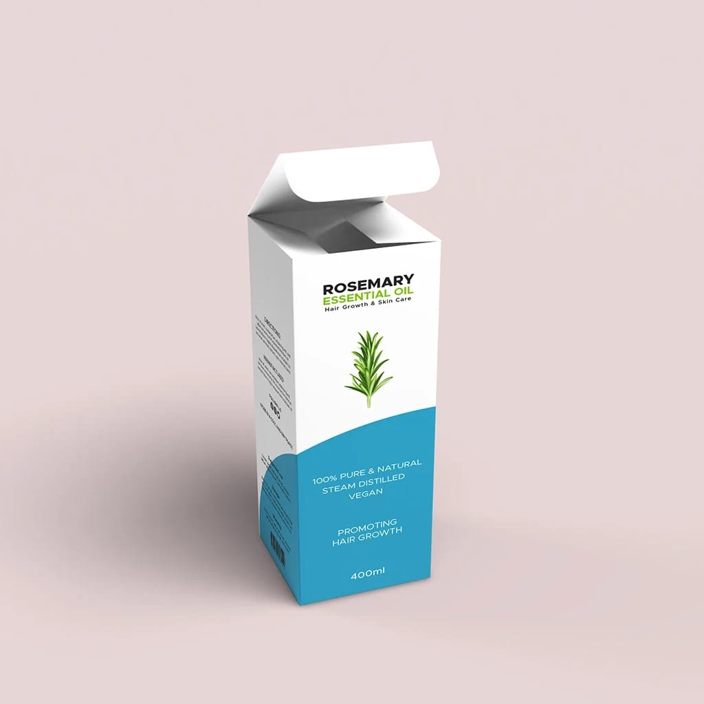 Custom 400ml Bottle Packaging Boxes