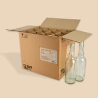 Custom Glass Bottle Shipping Boxes Wholesale