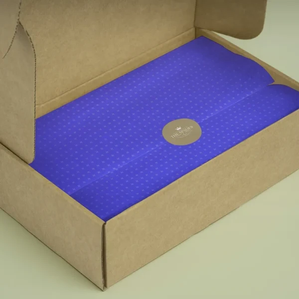 Custom Blue Tissue Paper