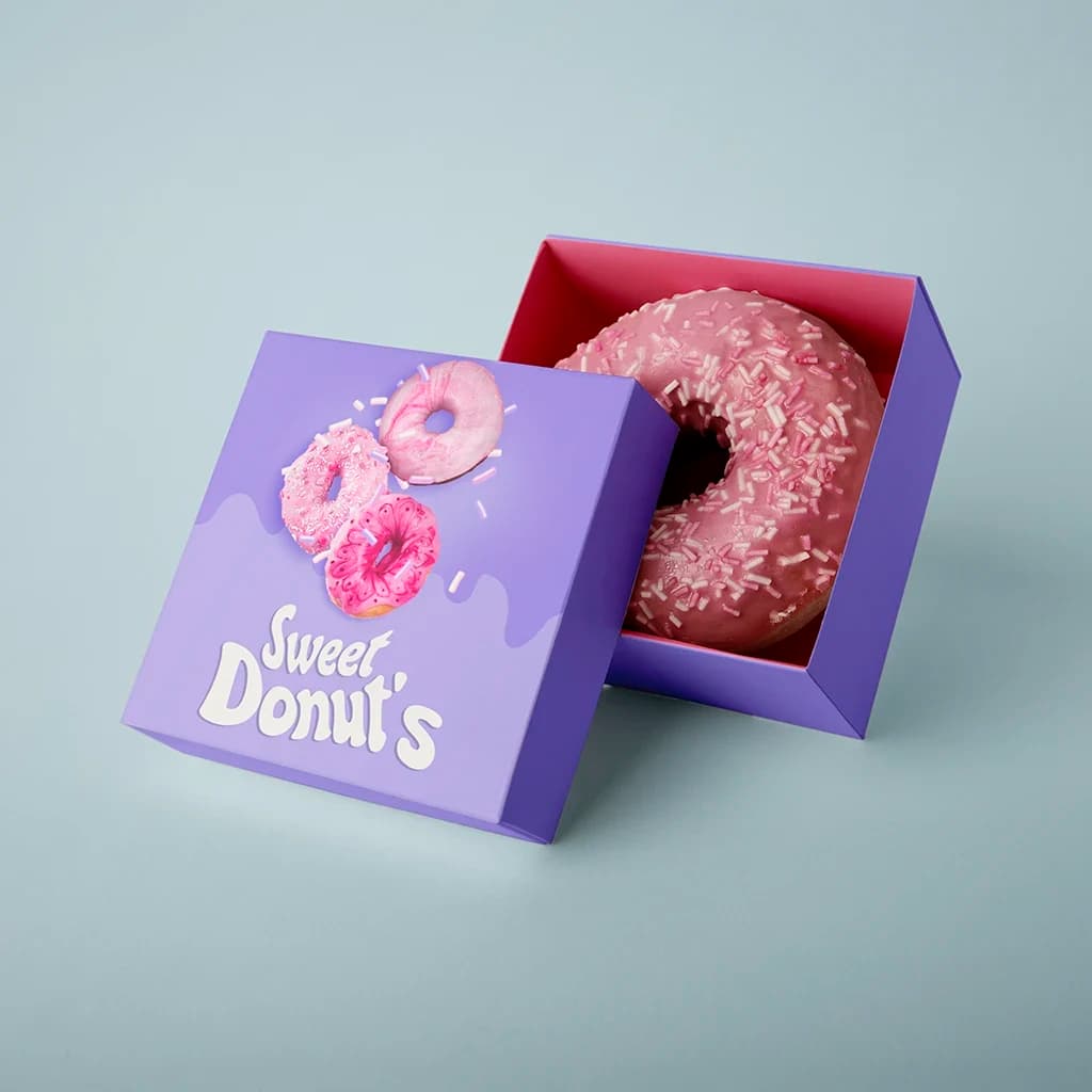 Custom Printed Donut Boxes