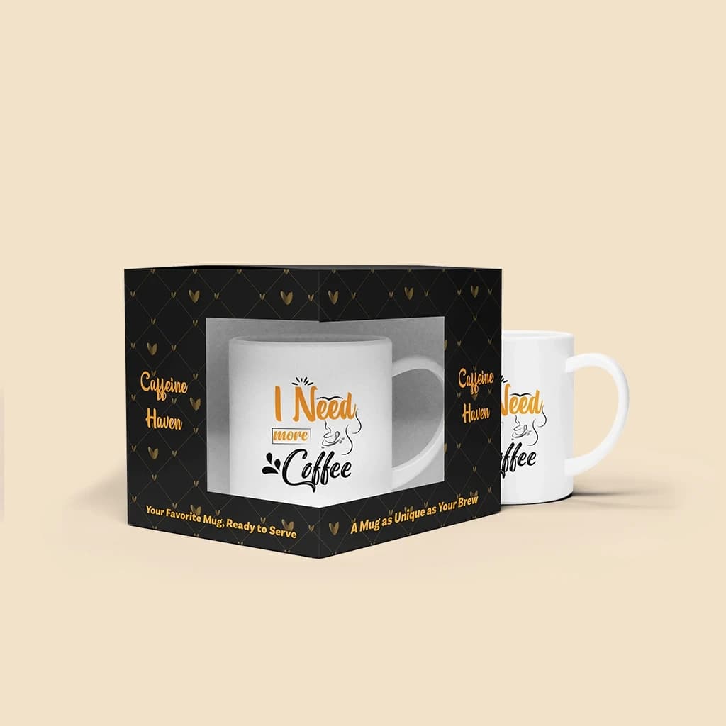 Custom Printed Coffee Mug Boxes
