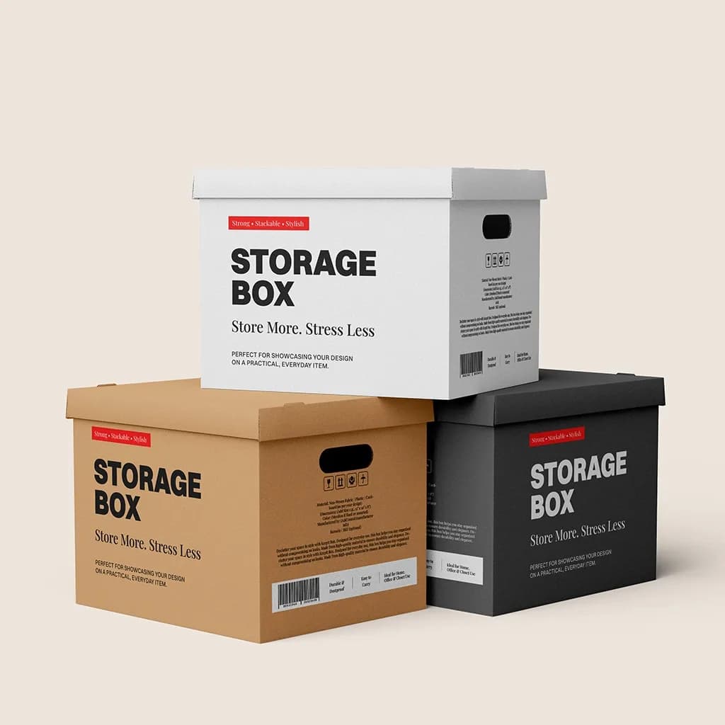 Custom Storage Boxes