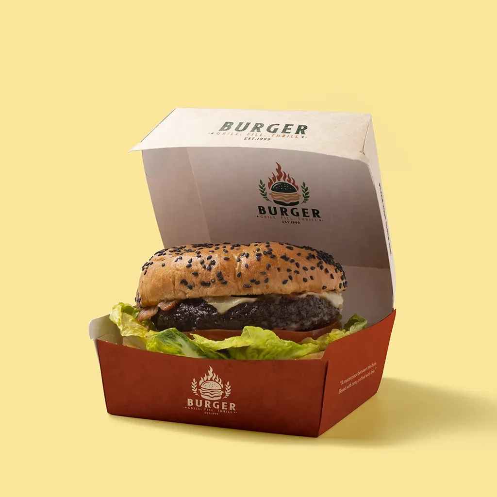 Custom Hamburger Boxes