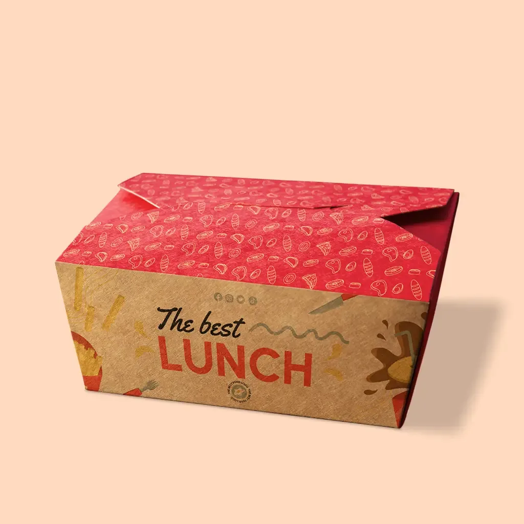 Custom Paper Lunch Boxes