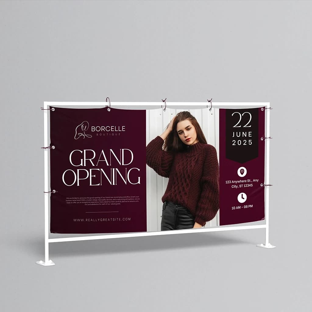 Custom Outdoor Banners