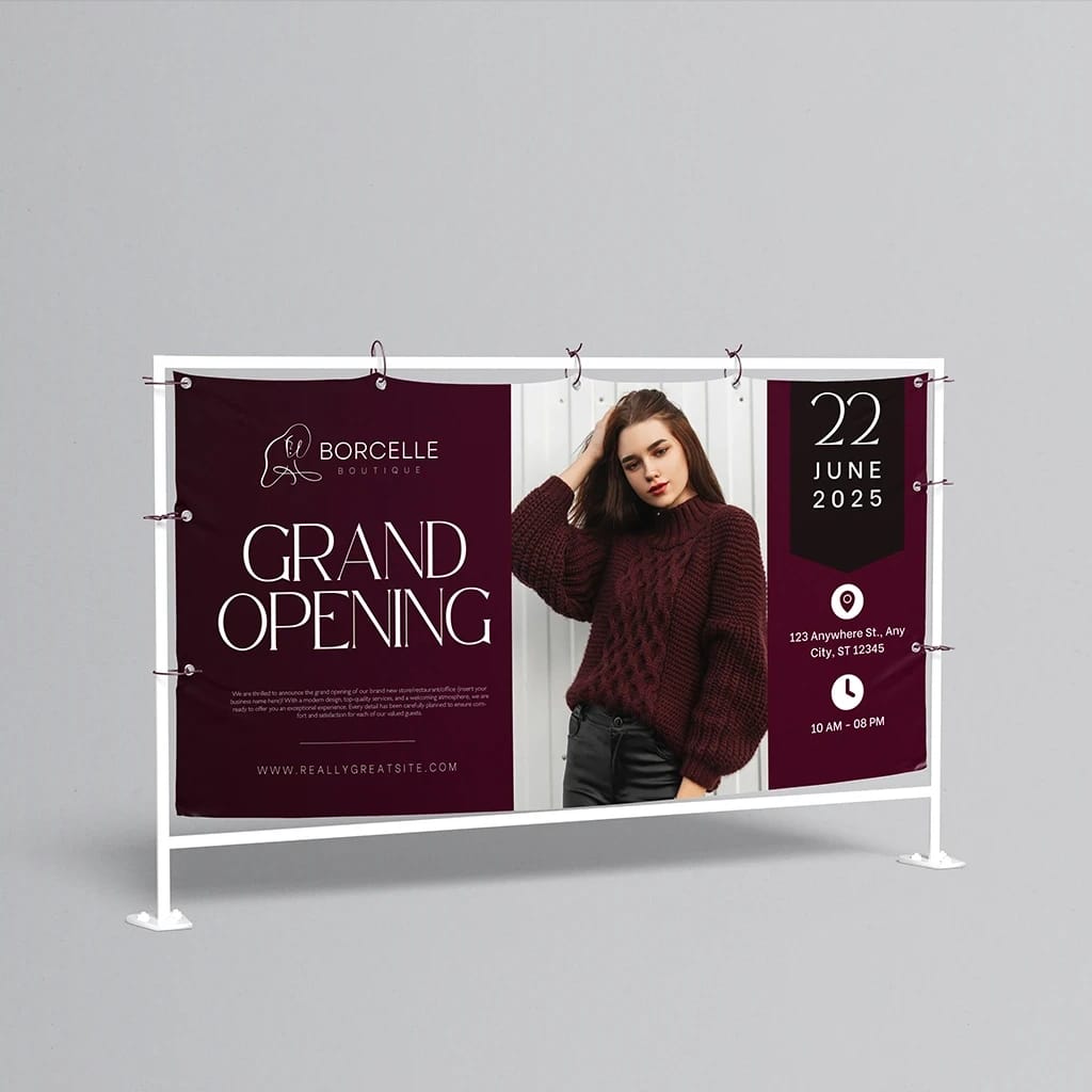 Custom Outdoor Banners