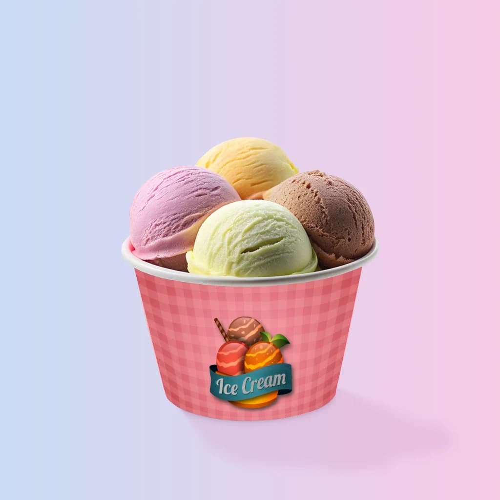 Custom Ice Cream Cups