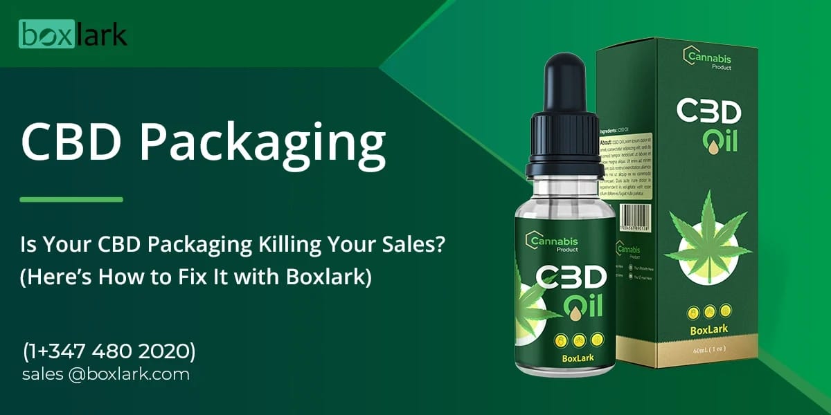 Is Your CBD Packaging Killing Your Sales