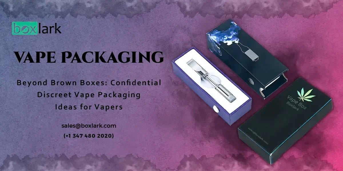 Discreet Vape Packaging Ideas for Vapers