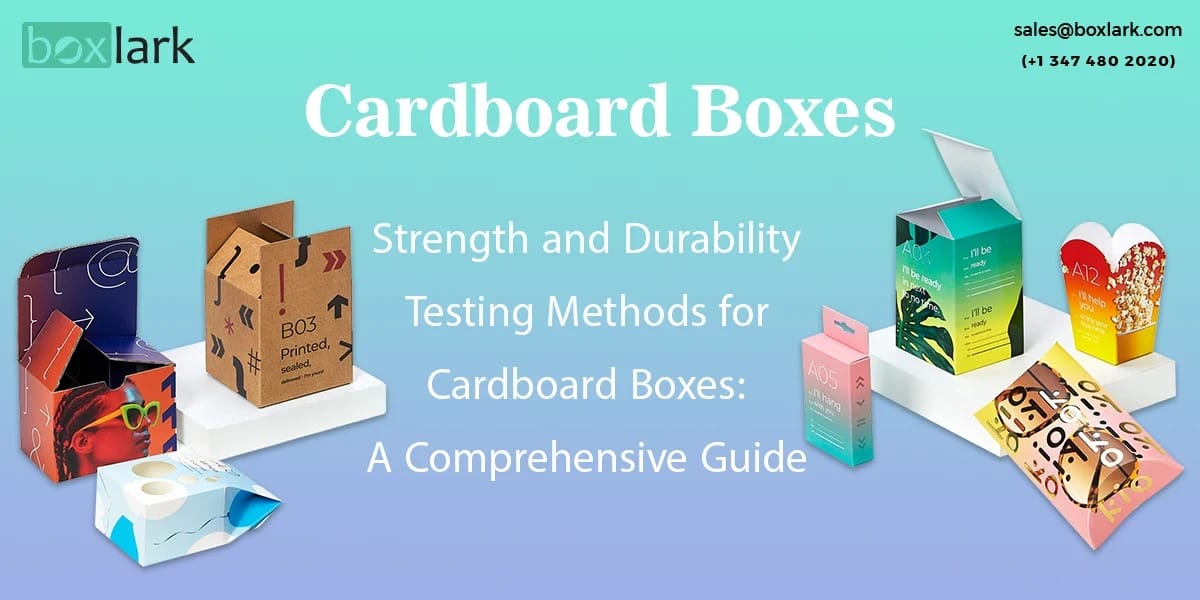 Methods for Cardboard Boxes