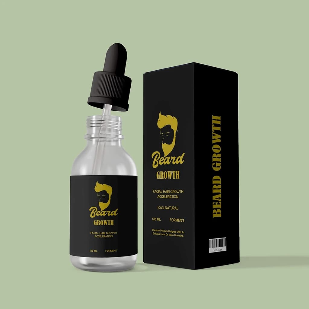 Custom Beard Oil Boxes Wholesale