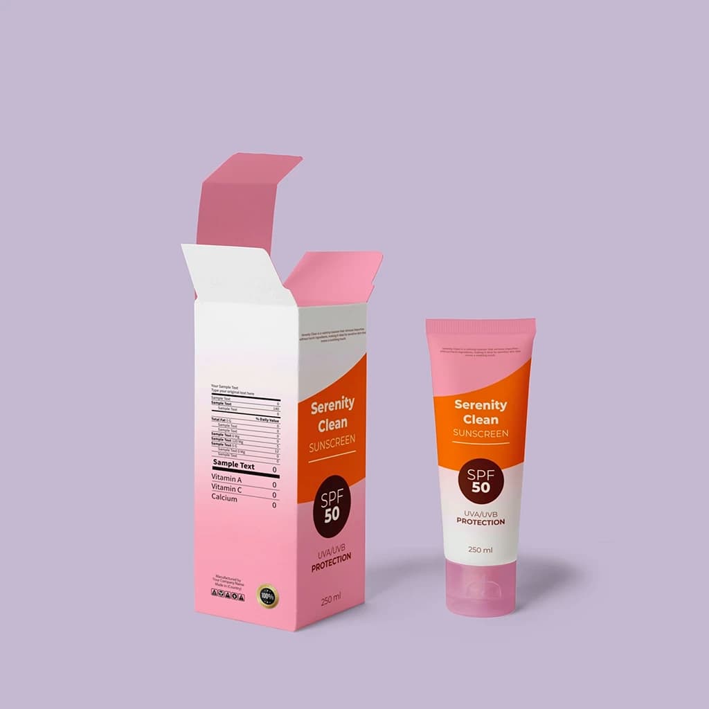 Custom Cleanser Boxes