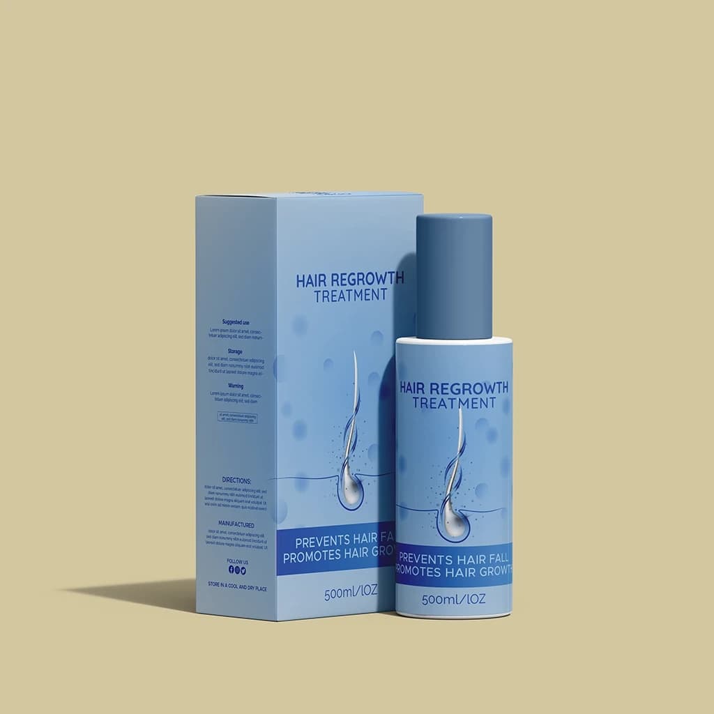 Custom 500ml Bottle Boxes