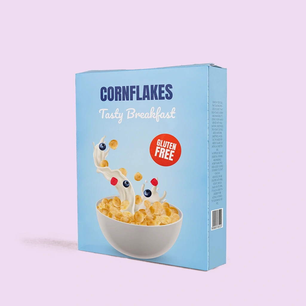 Custom Corn Flakes Packaging Boxes