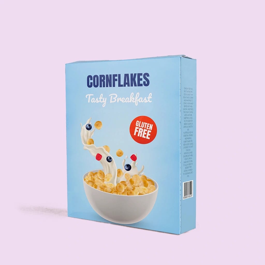 Custom Corn Flakes Packaging Boxes