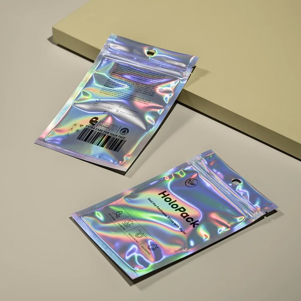 Custom Holographic Mylar Bags
