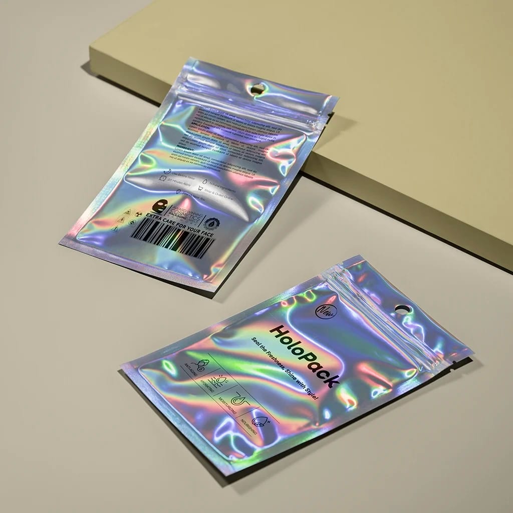 Custom Holographic Mylar Bags