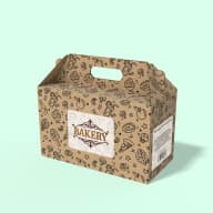 Custom Printed Corrugated Bakery Boxes