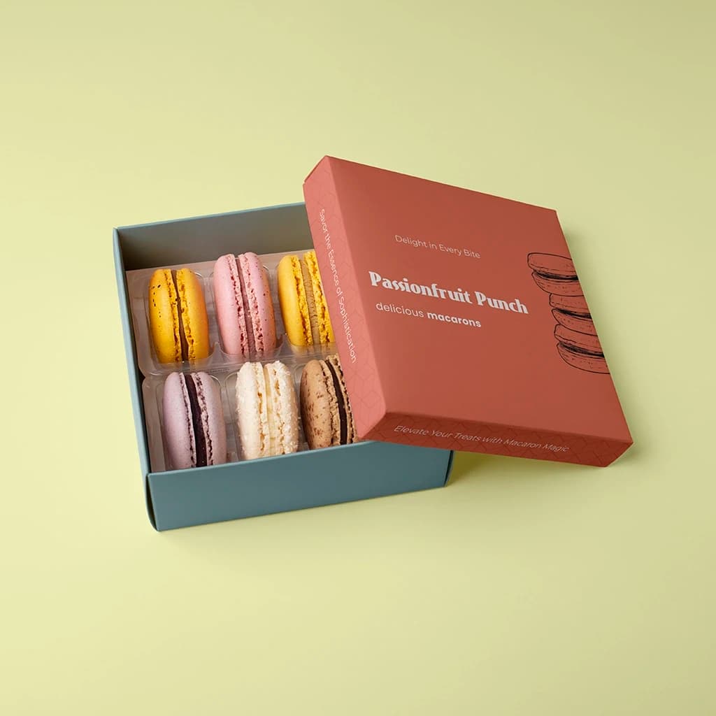 Custom Printed Macaron Boxes