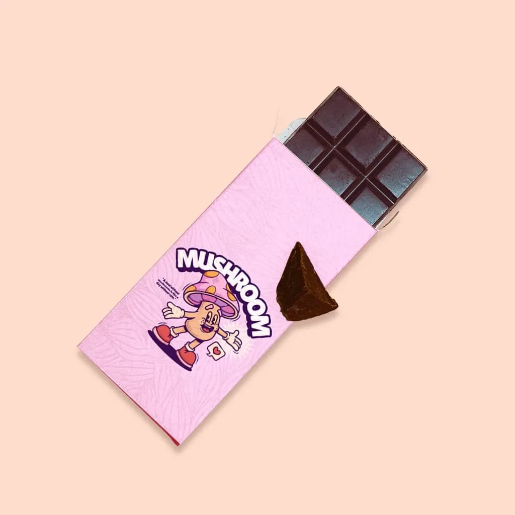 Mushroom Chocolate Bars