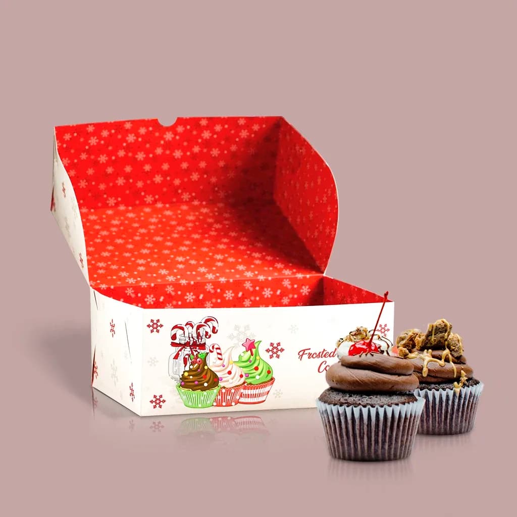 Custom Christmas Bakery Boxes