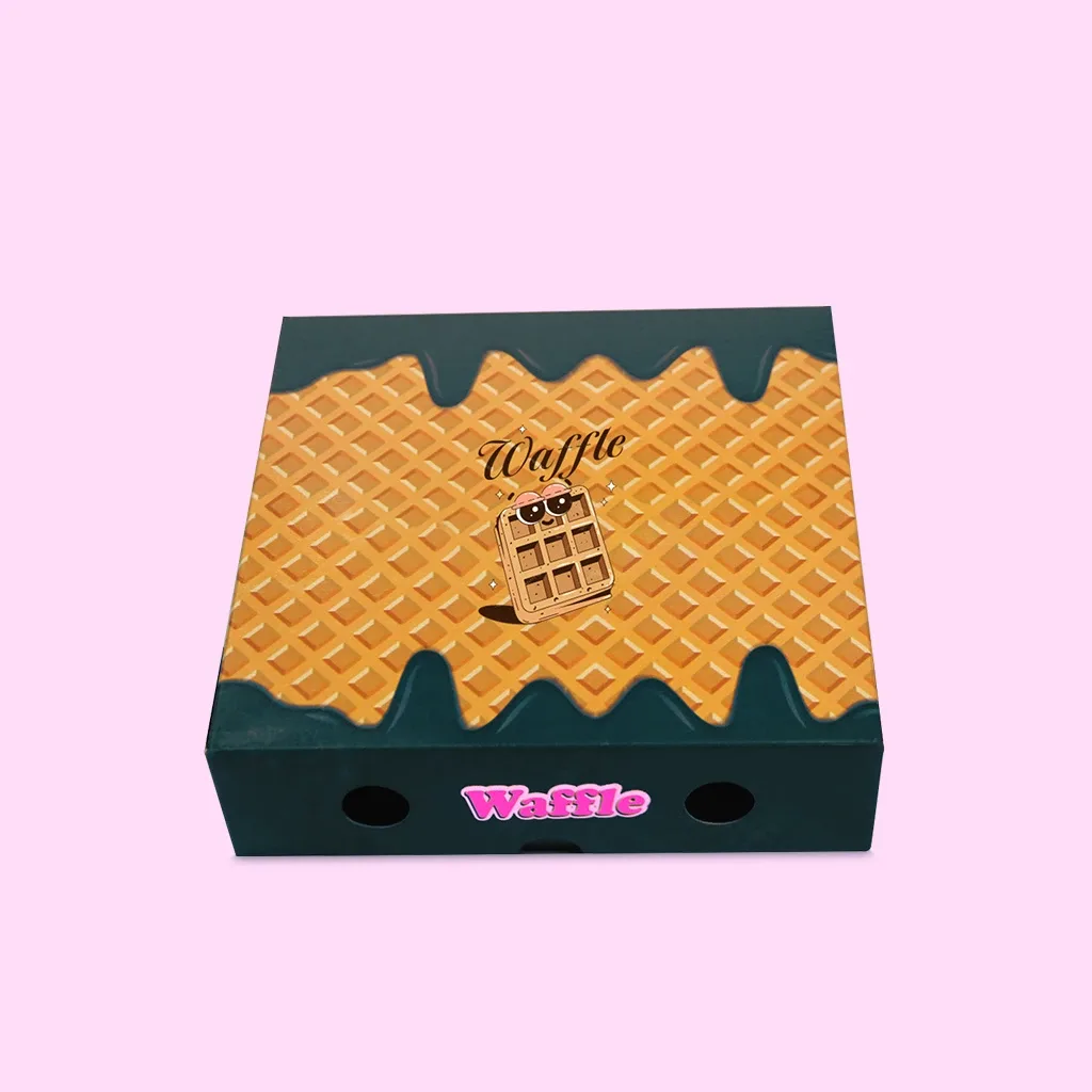 Custom Printed Waffle Boxes