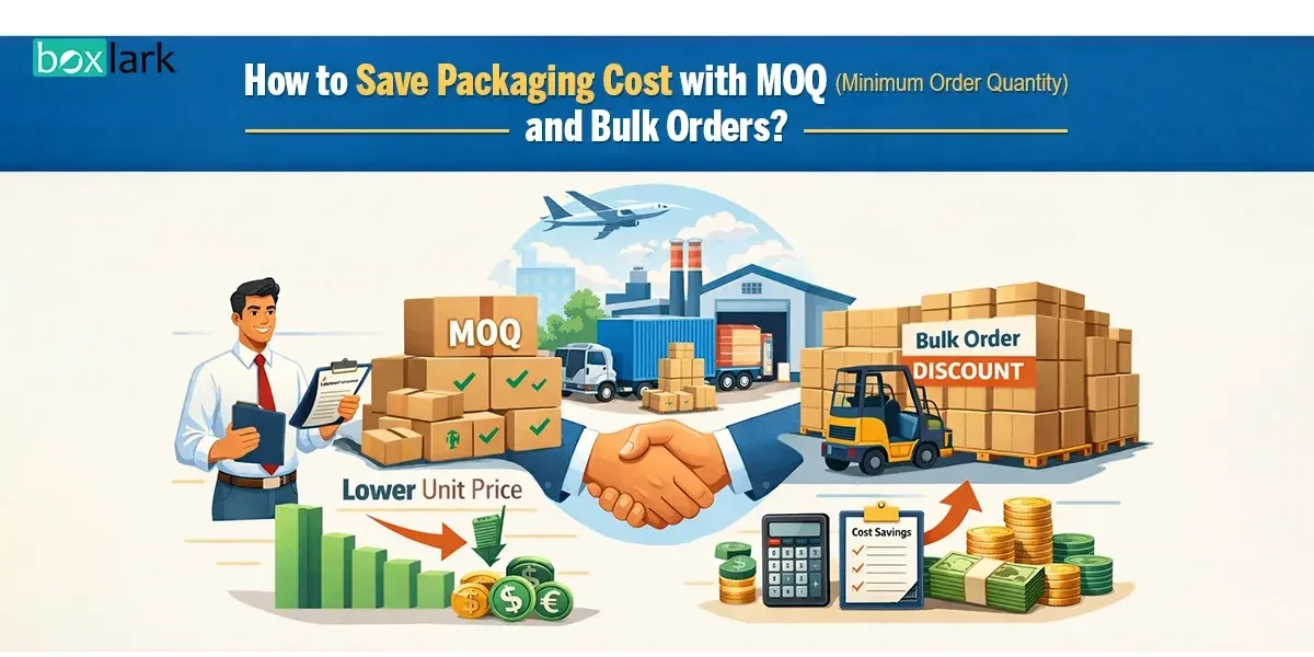 How to Save Packaging Cost with MOQ (Minimum Order Quantity) and Bulk Orders