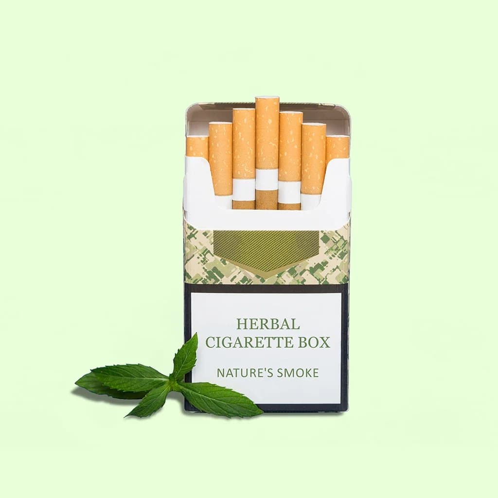 Custom Herbal Cigarette Boxes