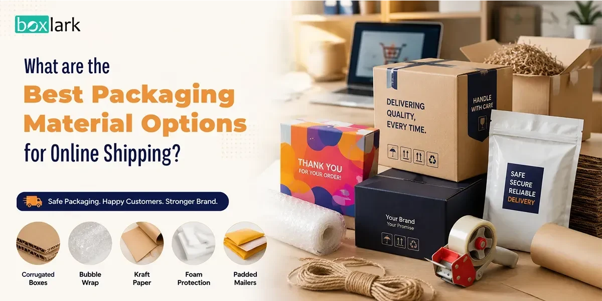 What Are the Best Packaging Material Options for Online Shipping