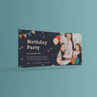 Custom Printed Birthday Banners