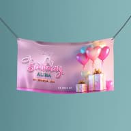 Birthday Packaging Banners
