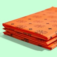 Custom Orange Tissue Packaging Paper