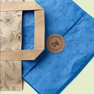 Custom Blue Tissue Paper Wholesale