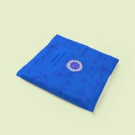 Printed Blue Tissue Paper
