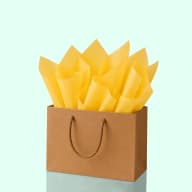 Yellow Tissue Packaging Paper