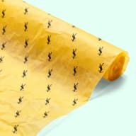 Custom Printed Yellow Tissue Paper