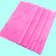Printed Pink Tissue Paper