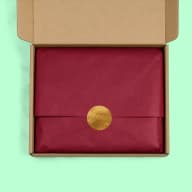 Maroon Tissue Packaging Paper
