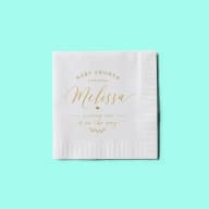 Baby Shower Packaging Napkins