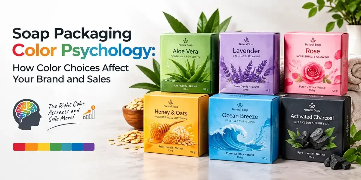 Soap Packaging Color Psychology How Color Choices Affect Your Brand and Sales
