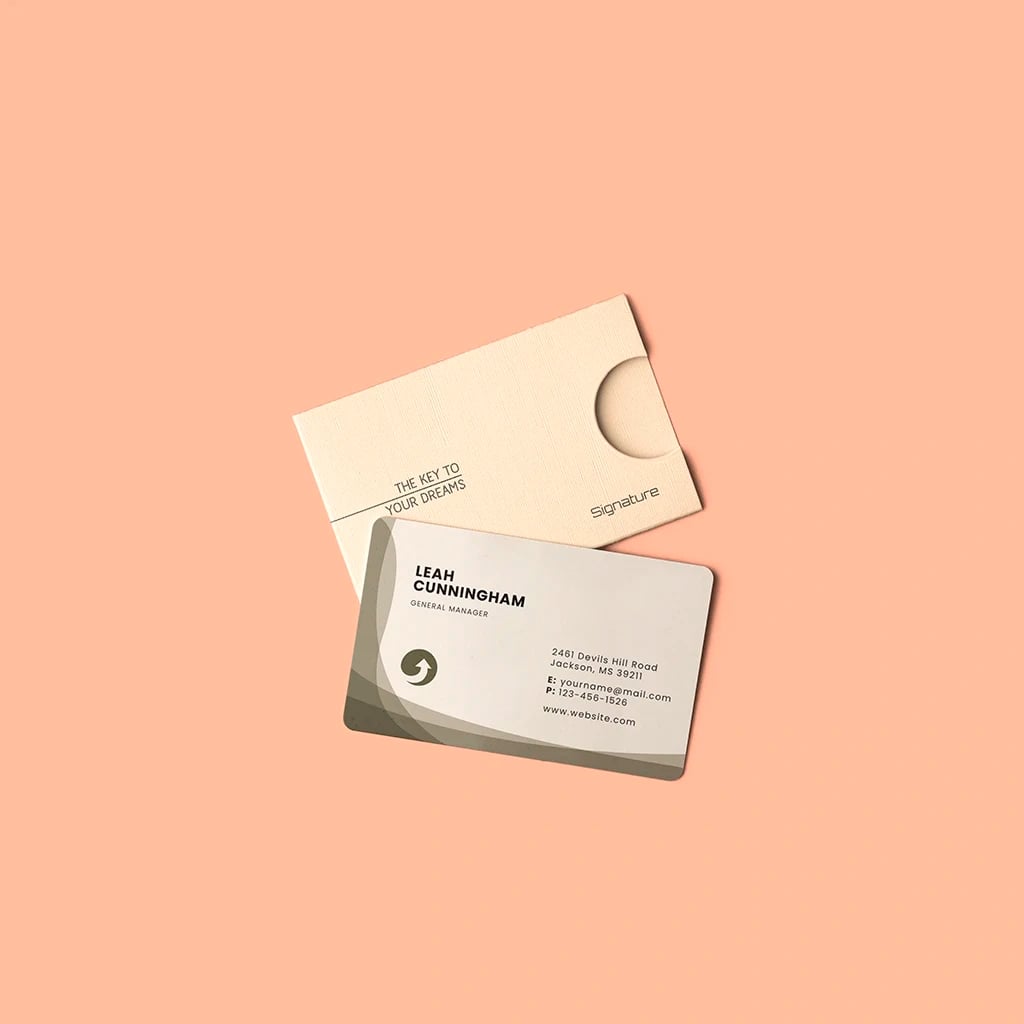Custom Business Card Sleeves