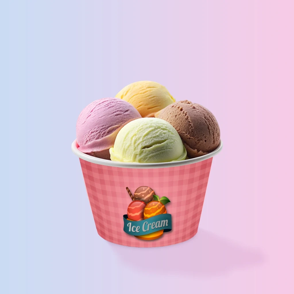 Custom Ice Cream Cups