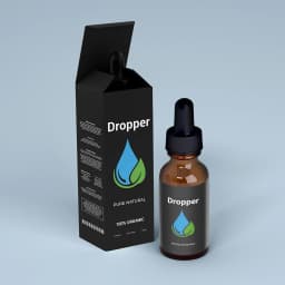Custom Dropper Bottle Packaging Boxes
