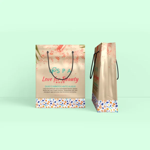 Custom Cosmetic Paper Bags