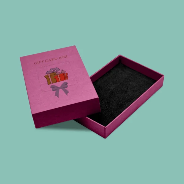 Custom Gift Card Packaging Boxes