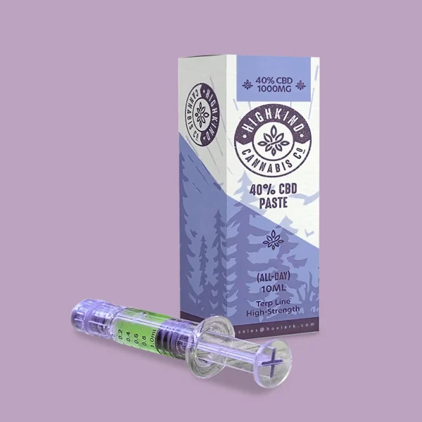 Custom Printed CBD Syringe