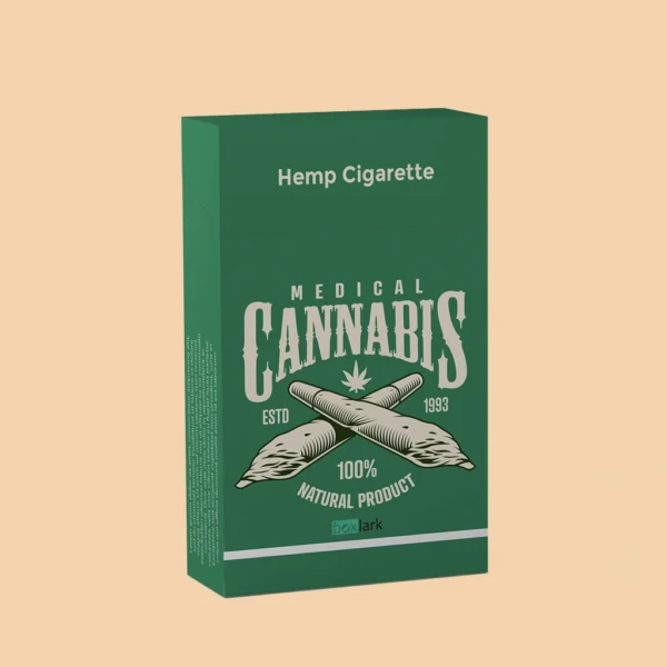 Custom Printed Hemp Cigarette Boxes