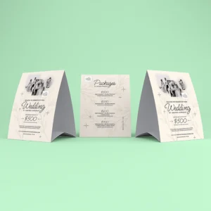 Custom Table Tents